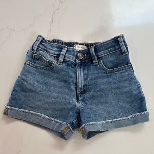 Crewcuts by J Crew Classic Blue Jean Shorts girls size 6